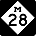 M-28 marker