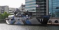 MY Steve Irwin moored in West India Docks, London, 2011