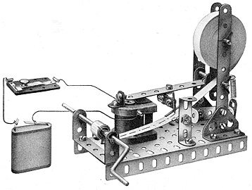 Baubeispiel Morsetelegraph