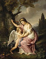 Woman and Cupid, 1792