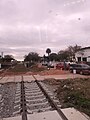 Gleisarbeiten in Sayago (2023)