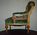 Neo-Grec armchair (c.1870–1875), attributed to Daniel Pabst, Philadelphia, private collection
