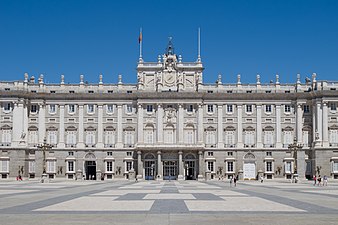 Royal Palace of Madrid, by Jean Bautista Sachetti, 1735–1764[37]