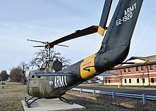 A Bell UH-1 Iroquois "Huey" helicopter