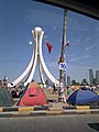 Image 34Protesters at the Pearl Roundabout just before it was demolished. (from Bahrain)