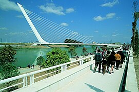 Puente del Alamillo in Sevilla