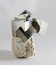 Pyrite from Ampliación a Victoria Mine, Navajún, La Rioja, Spain
