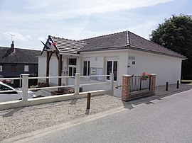 The town hall of Résigny