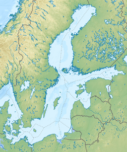 Curonian Lagoon is located in Baltic Sea
