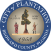 Official seal of Plantation