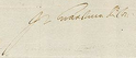Ferdinando II's signature