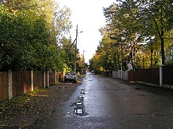 Typical street in Kivimäe.