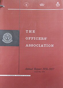 The Officer's Association Annual Report 1956-57
