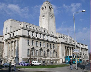 University of Leeds on Woodhouse Lane