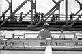 Marshal Tito Bridge steel frame, 1964