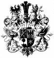 Wappen Freiherren von Waldstätten-Zipperer 1904