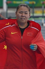 Zhang Wenxiu gewann die Silbermedaille