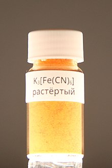 Potassium ferricyanide milled