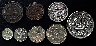 Pre-1936 coins of the Australian pound