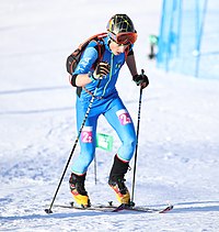 Luca Tomasoni beim Mixed-Staffel-Wettbewerb