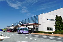 Yamagata Airport terminal building and control tower