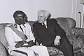 Mwambutsa IV and David Ben-Gurion in 1962