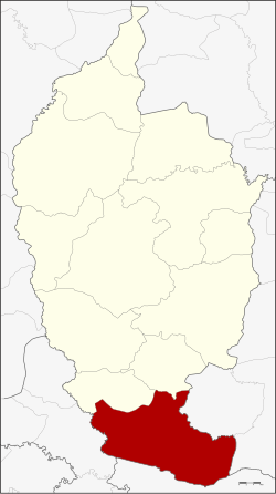 Karte von Maha Sarakham, Thailand, mit Phayakkhaphum Phisai