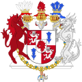 Arms as Countess of Frederiksborg (2005– )