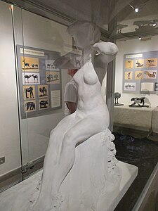 "Young female nude", 1907 (Musée de la Chartreuse, Molsheim)