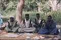 A group of marabouts – West African religious leaders and teachers of the Quran.