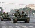 Croatian M-84 tanks on military parade in 2015.