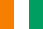 2:3 Flagge der Elfenbeinküste