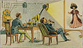 Image 36Artist's conception: 21st-century videotelephony imagined in the early 20th century (1910) (from History of videotelephony)