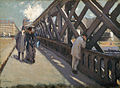 Gustave Caillebotte: Le pont de l’Europe 1876