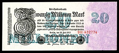 GER-97b-Reichsbanknote-20 Million Mark (1923)