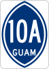 Guam Highway 10A marker