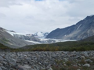 Gulkana-Gletscher (August 2013)