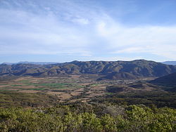 Blick auf die Region Comarapa