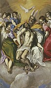 Trinity (1577-1580), by El Greco, Museo del Prado, Madrid.