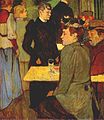 Henri de Toulouse-Lautrec: Un coin du Moulin de la Galette today: National Gallery Washington