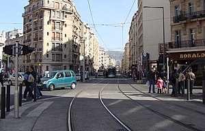 Kreuzung der Cinq-Avenues