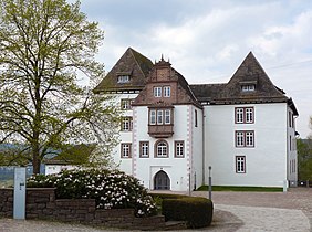 Museum Schloss Fürstenberg: Porzellanmanufaktur Fürstenberg - gerade noch in Sichtweite ;-)