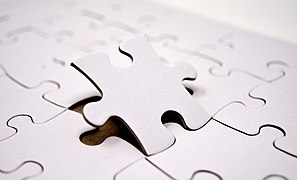 Paperboard jigsaw puzzle