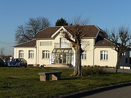 The town hall in Raillencourt-Sainte-Olle