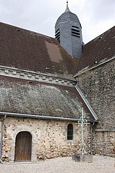 The church in Saint-Quentin-le-Verger