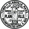 Official seal of Plainville, Massachusetts