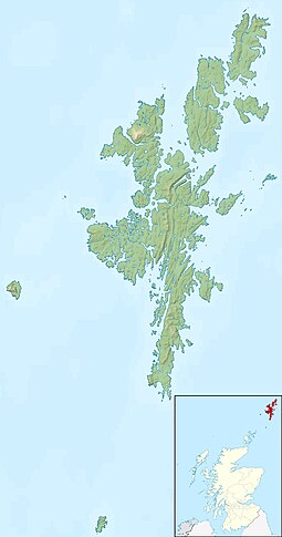 Vaila is located in Shetland