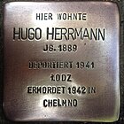 Stolperstein für Hugo Herrmann