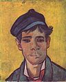 Young Man with a Cap (Armand Roulin), 1888, Private Collection, Zürich, Switzerland (F536)