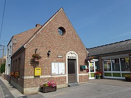 The town hall in Wemaers-Cappel